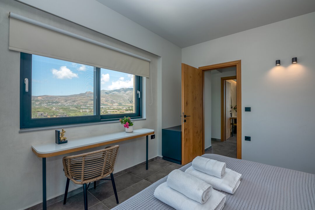 Well-stocked kitchen with quality cookware at Nusa Balos villa, Crete